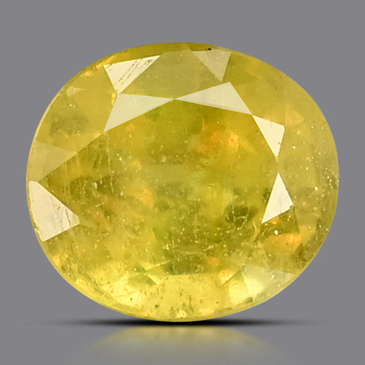 Yellow Sapphire 5.52 Carat