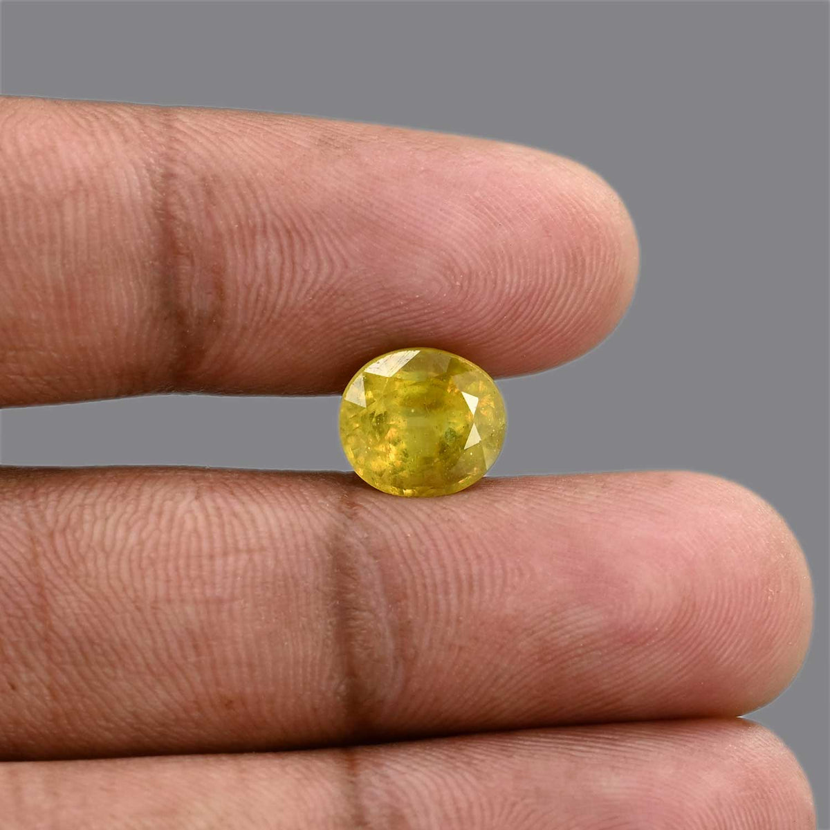 Yellow Sapphire 5.52 Carat