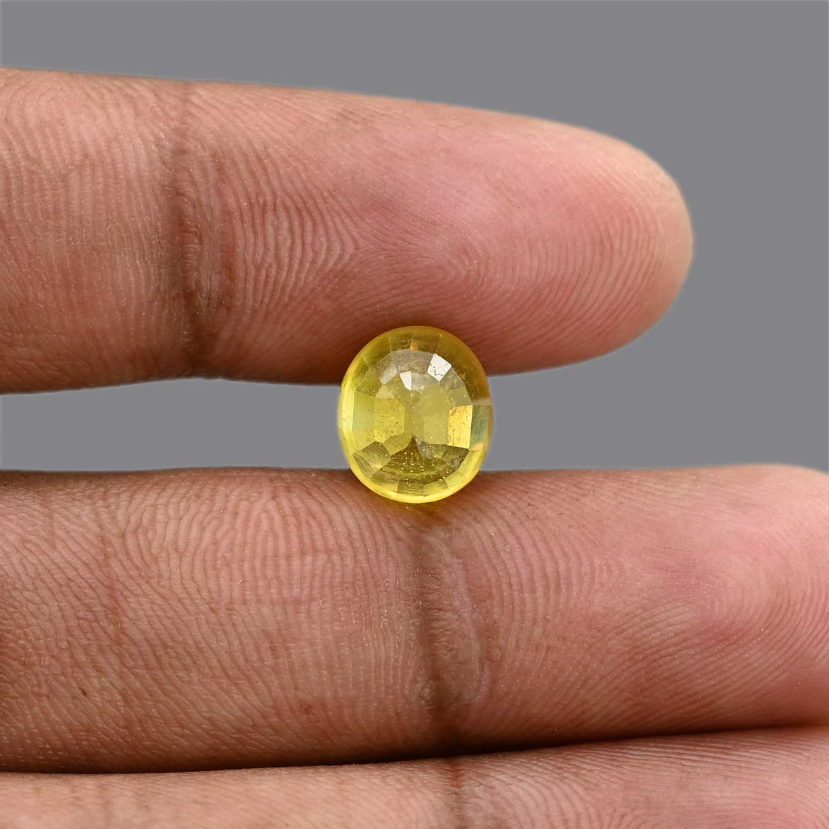 Yellow Sapphire 5.52 Carat