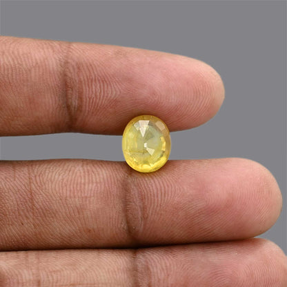 Yellow Sapphire 4.98 Carat