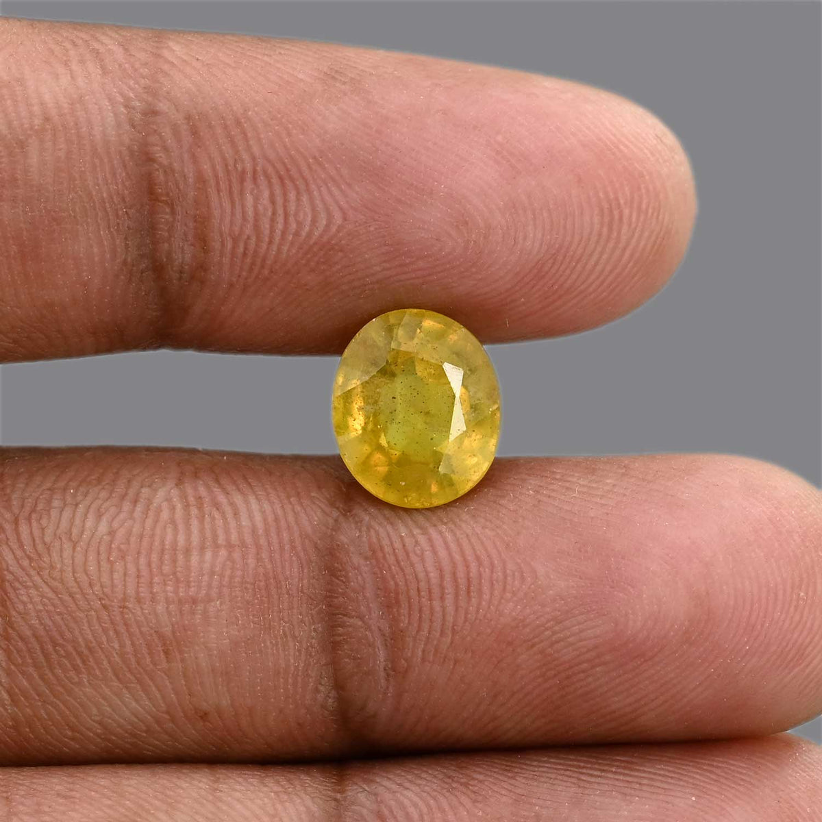 Yellow Sapphire 5.09 Carat