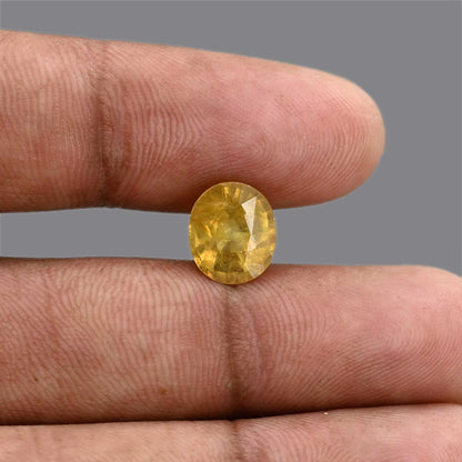 Yellow Sapphire 4.95 Carat