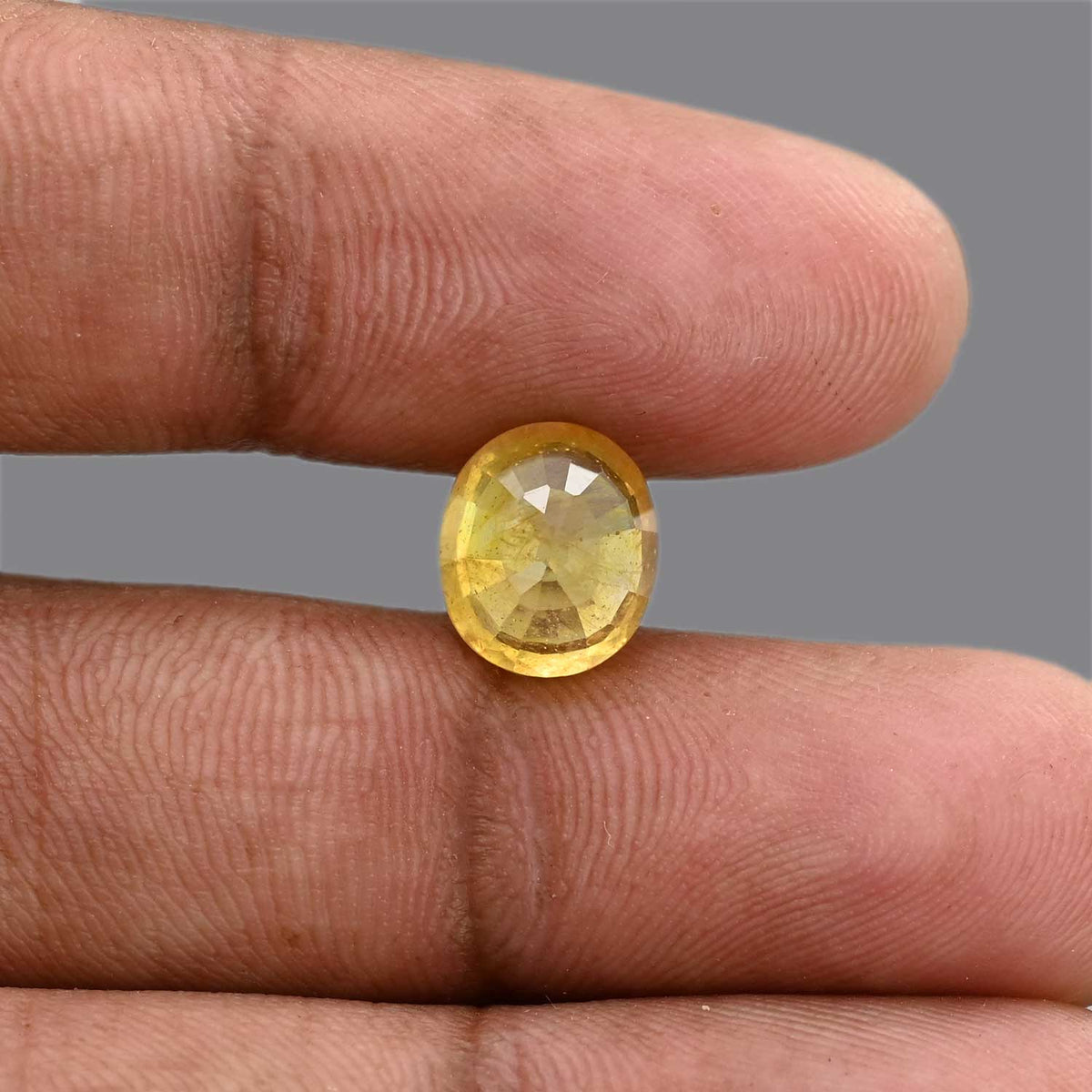 Yellow Sapphire 4.95 Carat