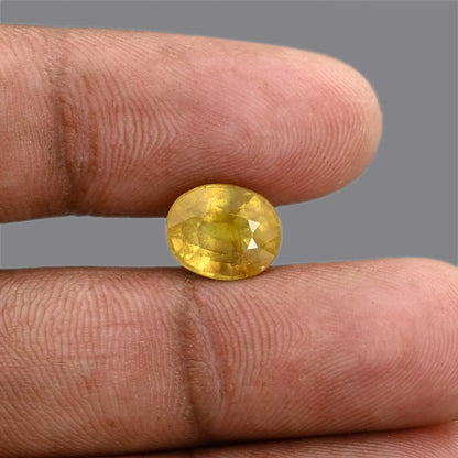 Yellow Sapphire 5.13 Carat
