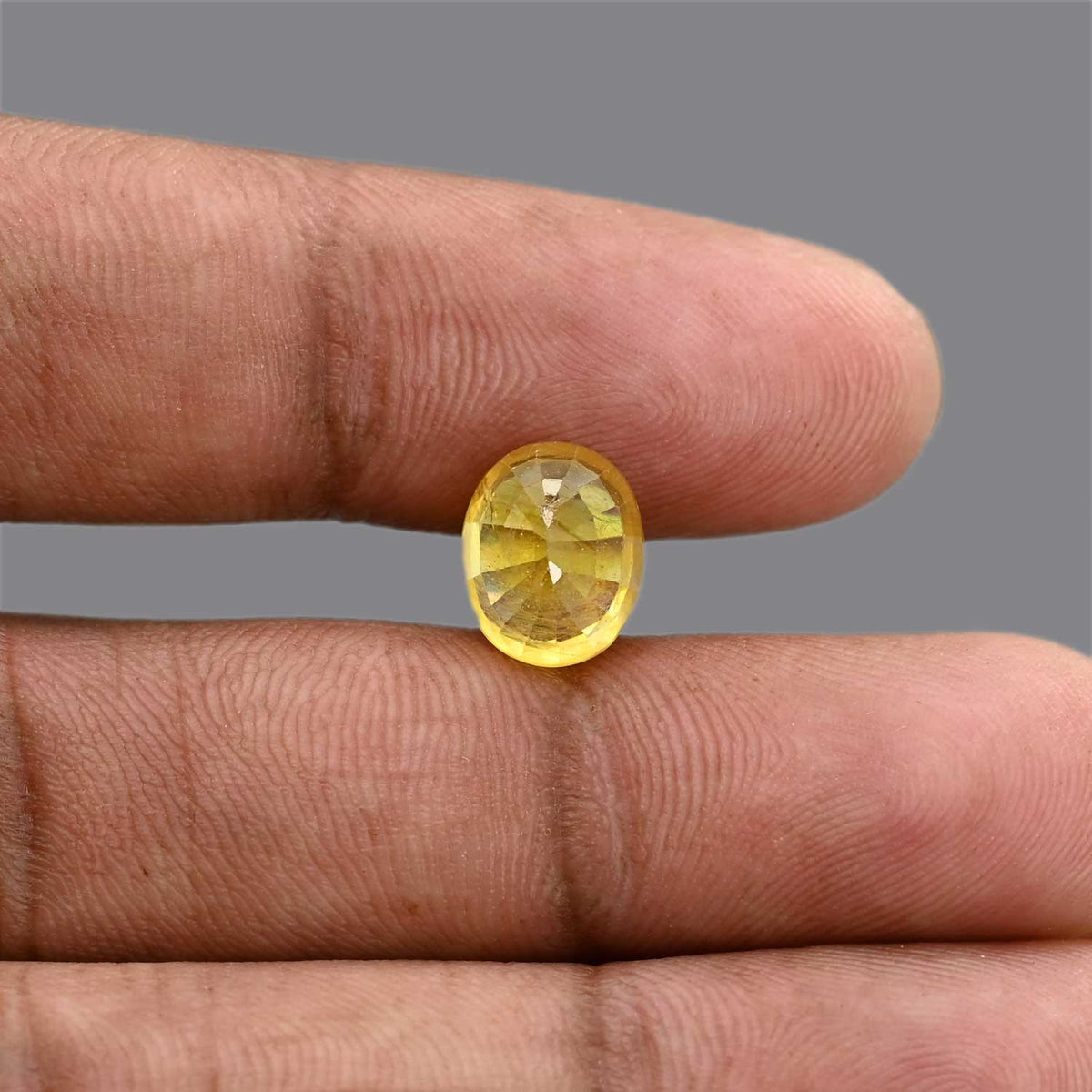 Yellow Sapphire 5.13 Carat