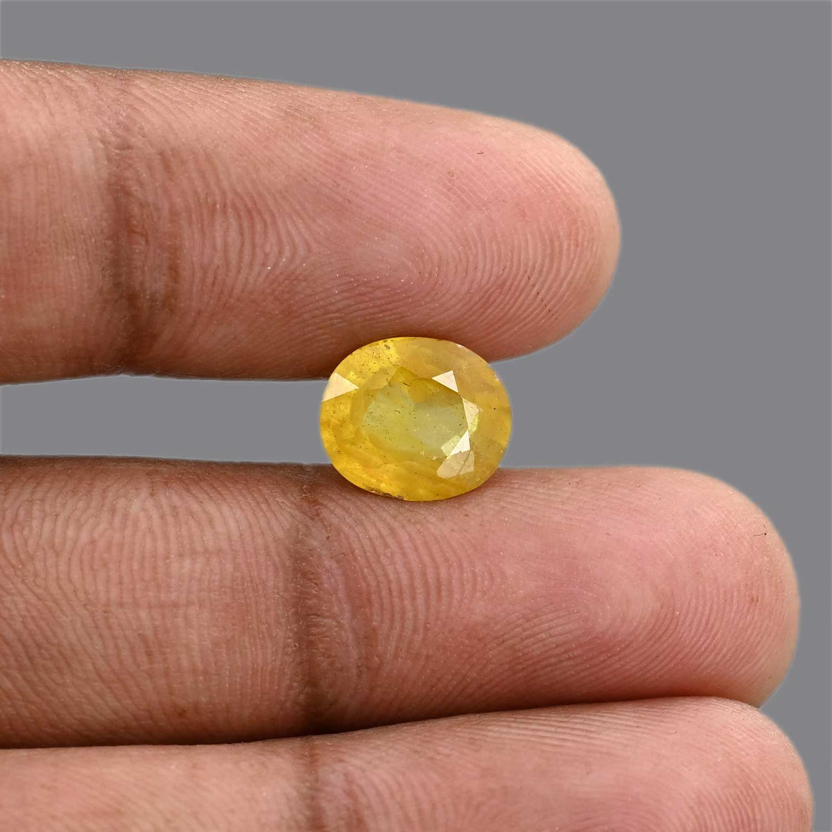 Yellow Sapphire 4.37 Carat