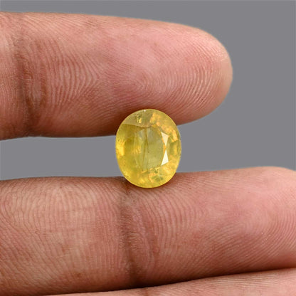 Yellow Sapphire 5.24 Carat