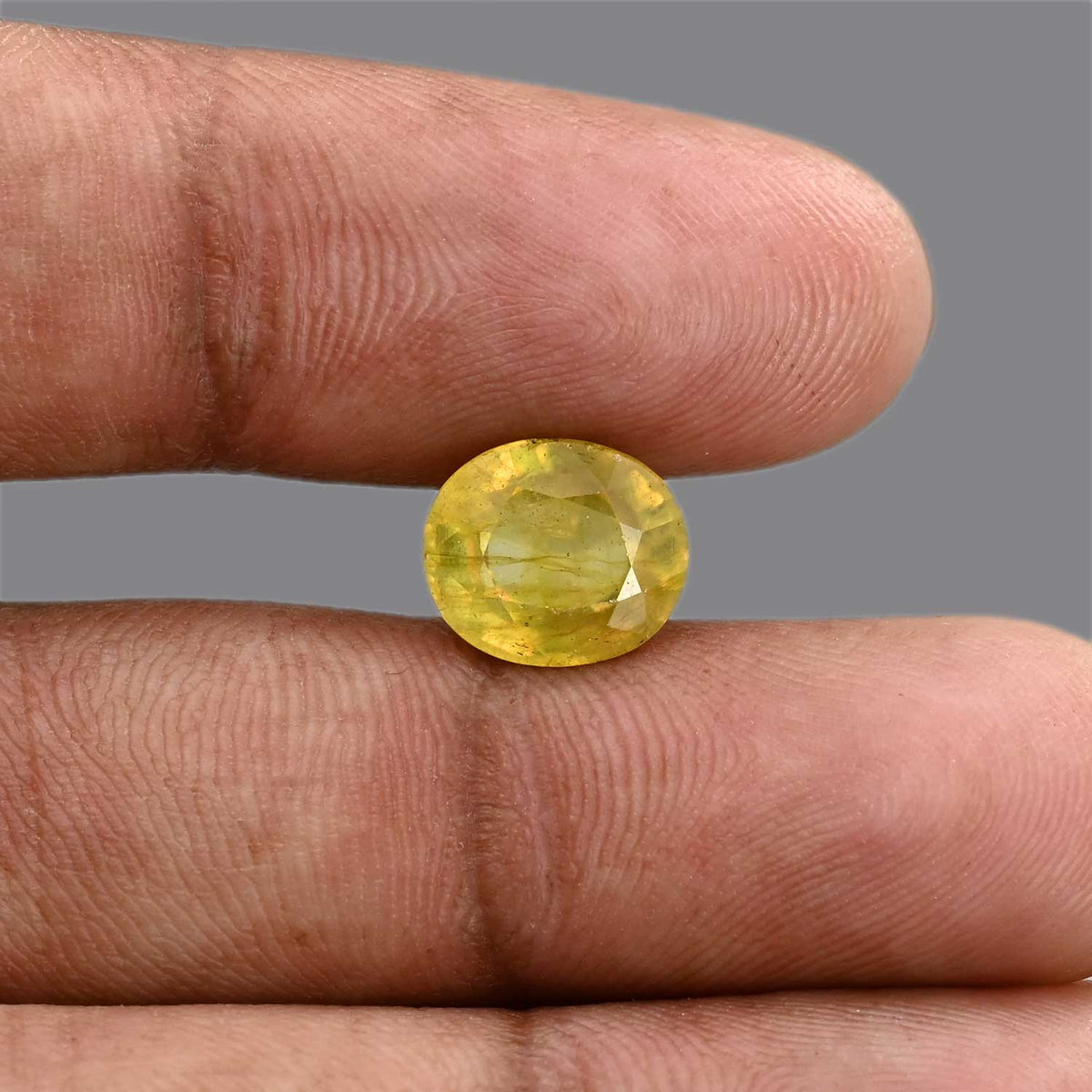 Yellow Sapphire 5.24 Carat