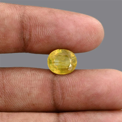 Yellow Sapphire 5.24 Carat