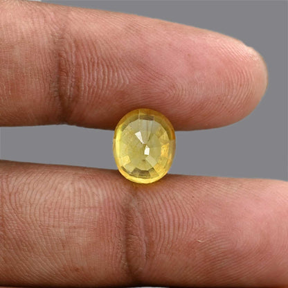 Yellow Sapphire 5.24 Carat