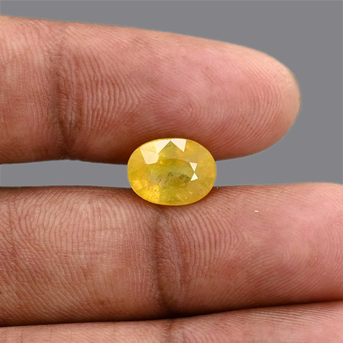 Yellow Sapphire 5.04 Carat