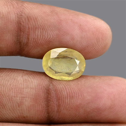 Yellow Sapphire 5.21 Carat