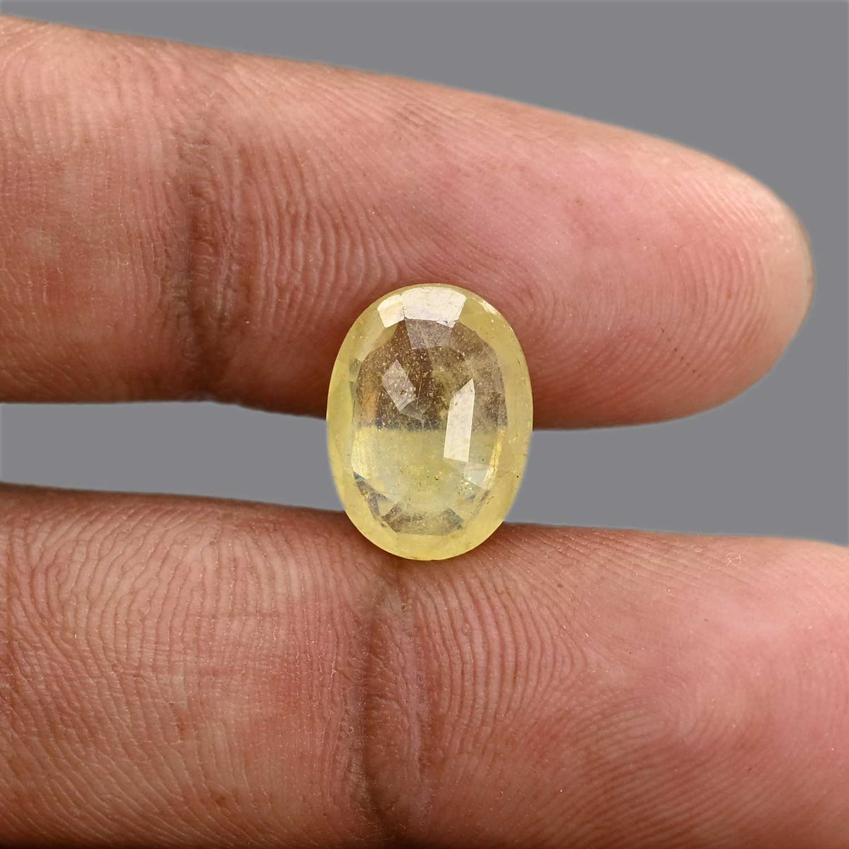 Yellow Sapphire 5.21 Carat