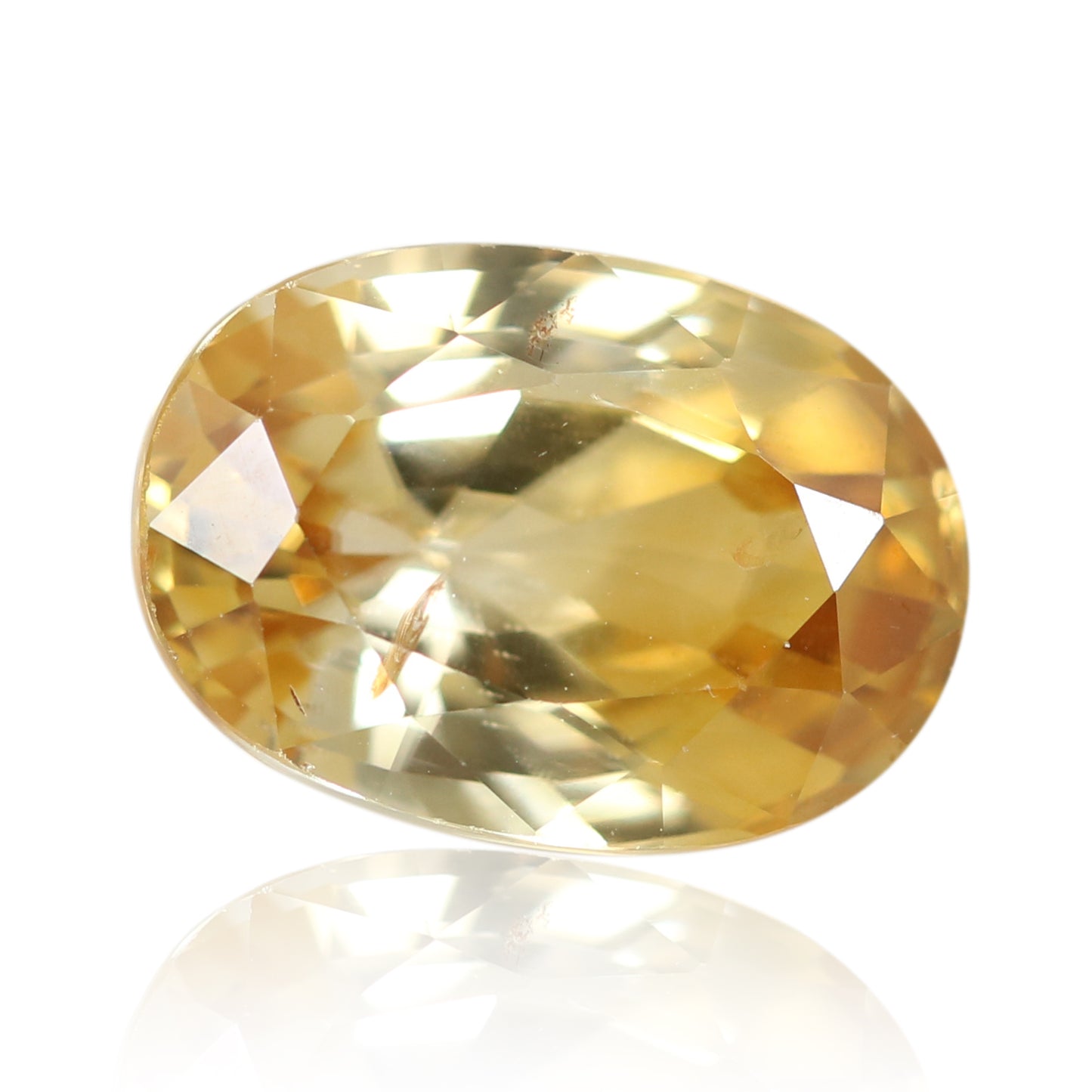 Yellow Zircon 5.24 Carat