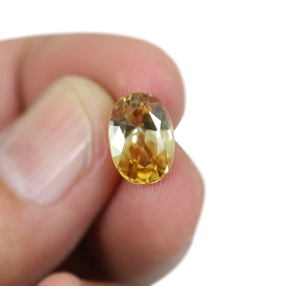 Yellow Zircon 5.24 Carat