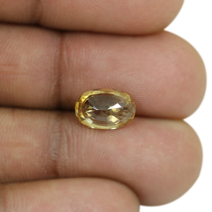 Yellow Zircon 4.27 Carat