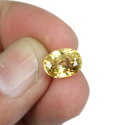 Yellow Zircon 5.25 Carat