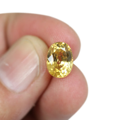 Yellow Zircon 5.25 Carat