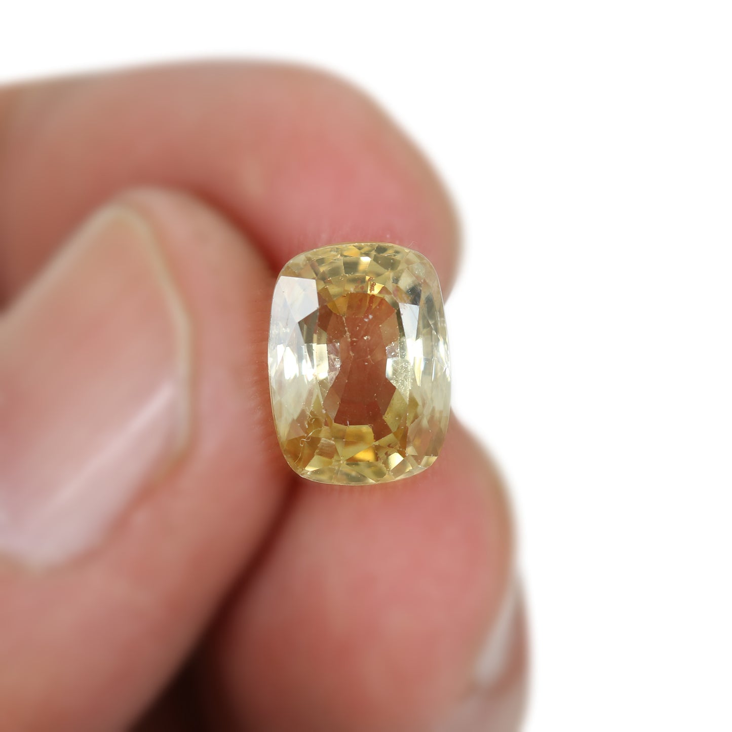 Yellow Zircon 4.7 Carat