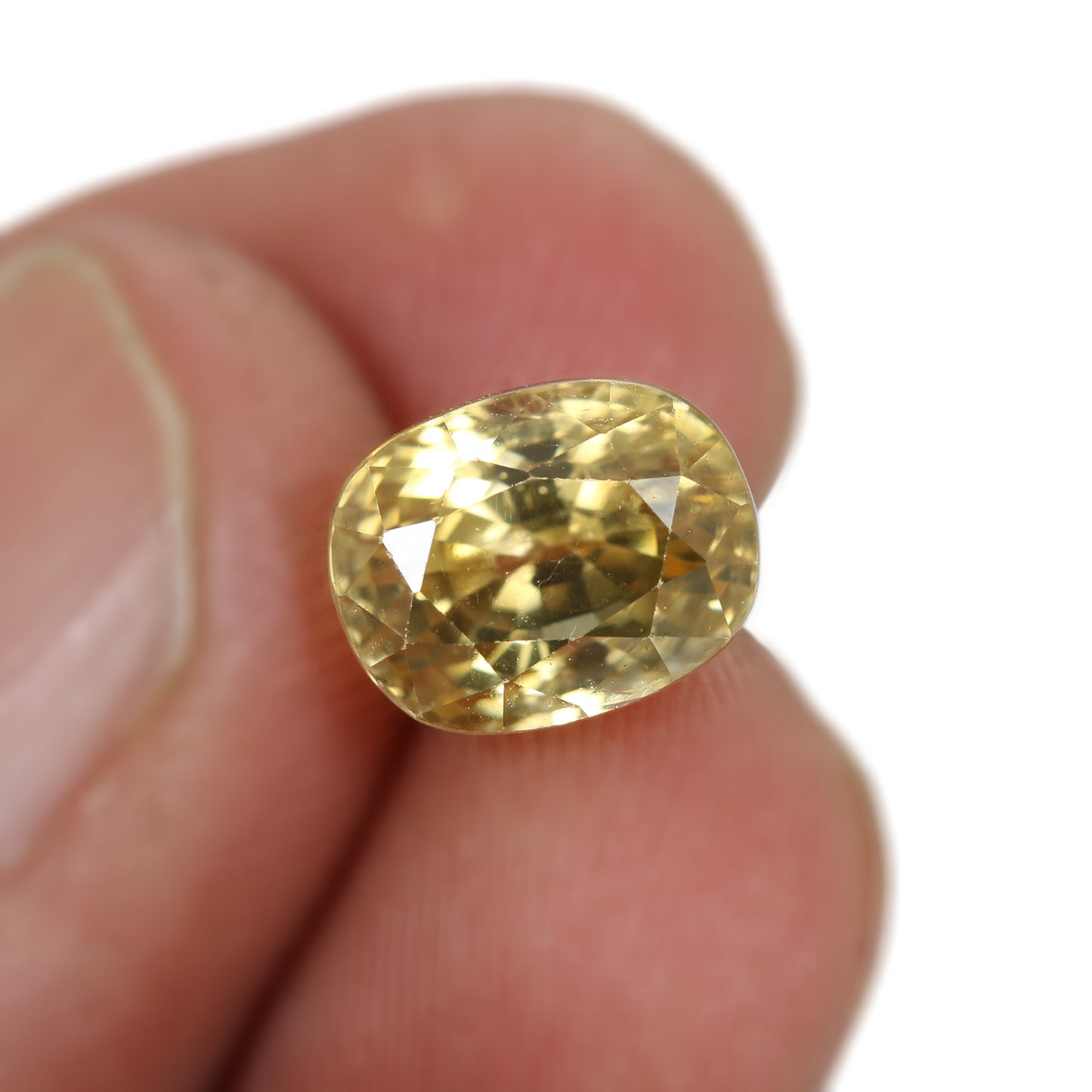 Yellow Zircon 4.72 Carat