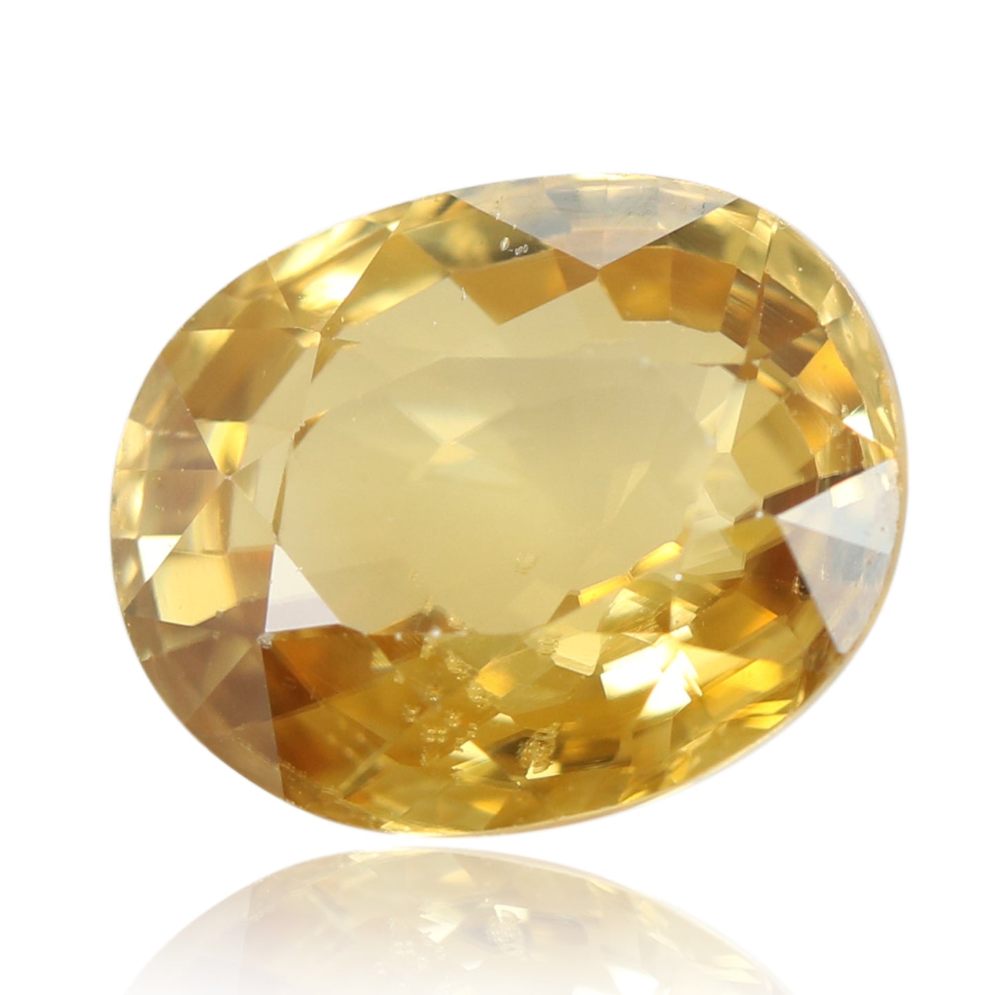 Yellow Zircon 4.28 Carat