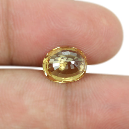 Yellow Zircon 4.28 Carat