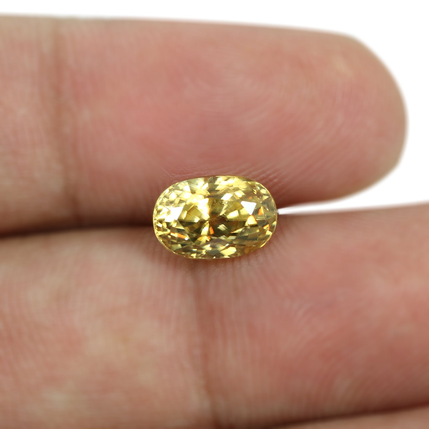 Yellow Zircon 4.04 Carat