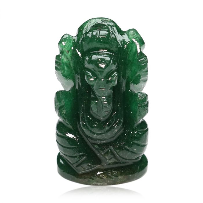 Green Aventurine Ganesha (Jade Ganesh)