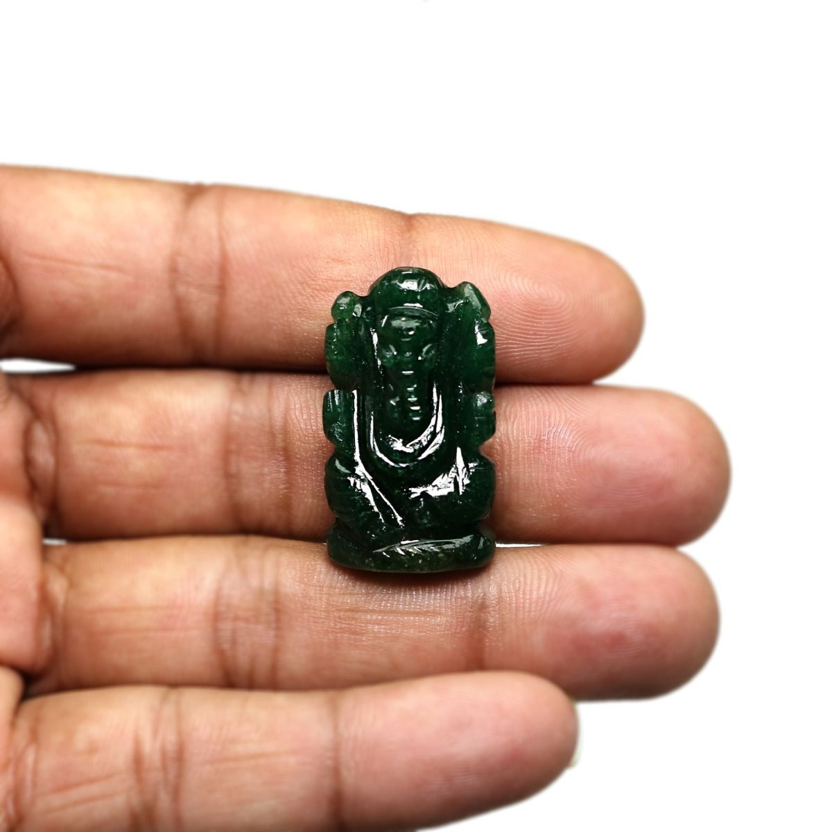 Green Aventurine Ganesha (Jade Ganesh)