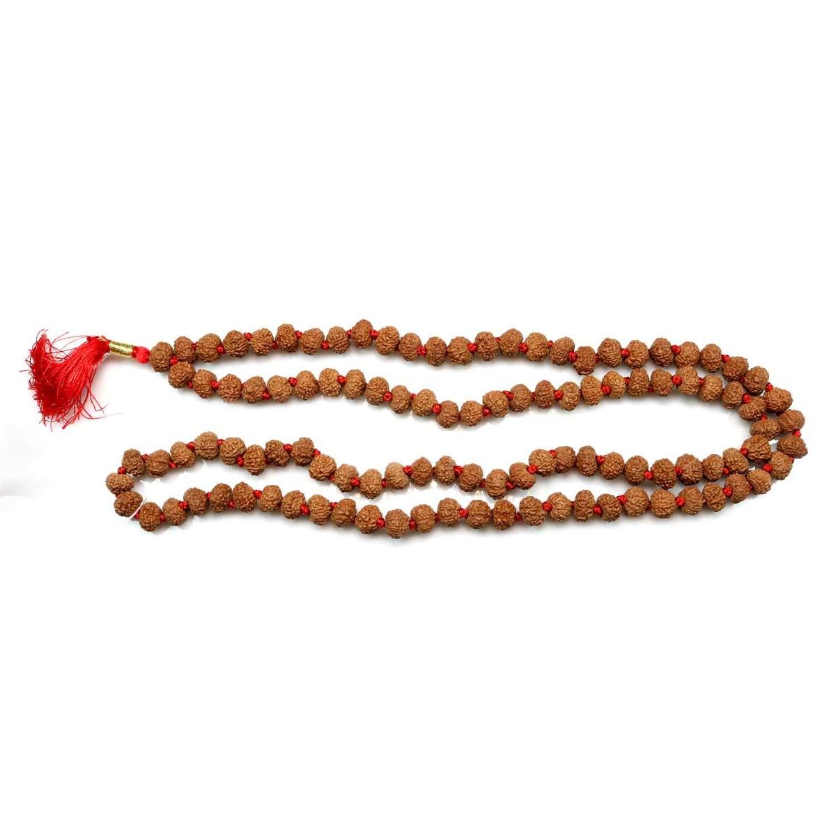 9 Mukhi Rudraksha Mala (108+1 Beads)