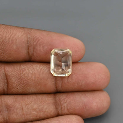 Yellow Sapphire (Pukhraj) - 12.28 Carat