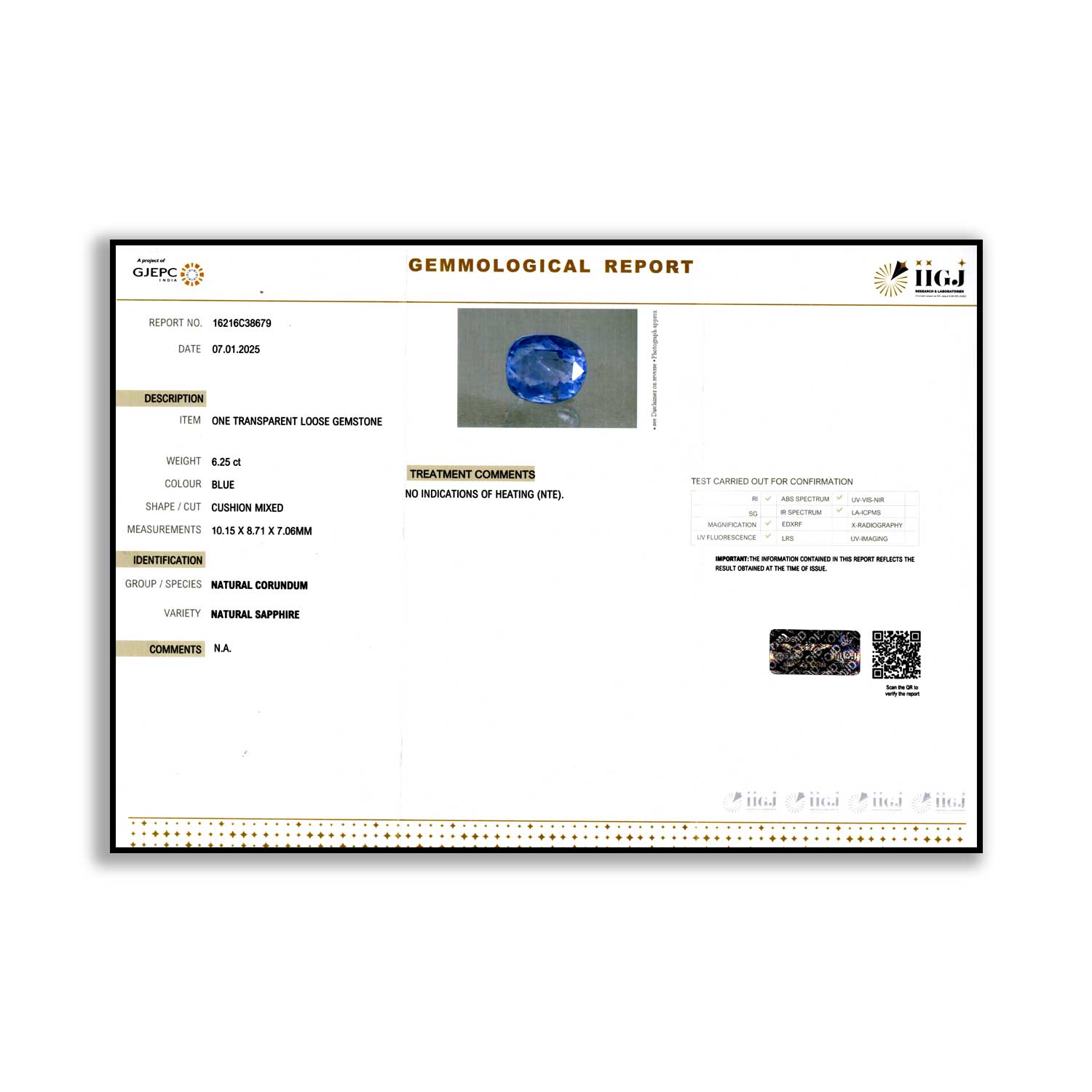 Certificate Image