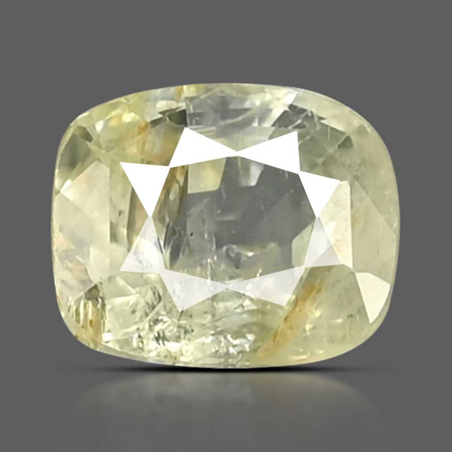 Certified hot sale yellow sapphire