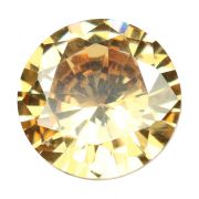 Light Brown American Cubic Zirconia A.D.Cts 9.76 Ratti 10.74