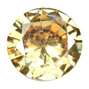 Light Brown American Cubic Zirconia A.D.Cts 9.68 Ratti 10.65