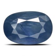 Blue Sapphire (Neelam) Myanmar (Burma) Cts 3.41 Ratti 3.75