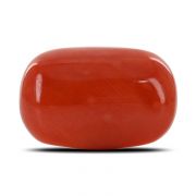 Natural Red Coral (Moonga) Oval Cts 12.11 Ratti 13.31