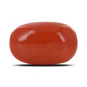 Natural Red Coral (Moonga) Oval Cts 6.45 Ratti 7.09