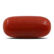 Natural Red Coral (Munga) Oval Cts 6.41 Ratti 7.05