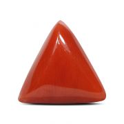 Natural Red Coral (Munga) Triangular Cts 5.51 Ratti 6.05