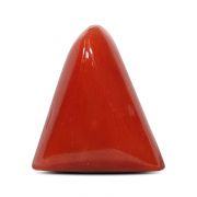 Natural Red Coral (Munga) Triangular Cts 4.82 Ratti 5.29
