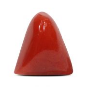 Natural Red Coral (Munga) Triangular Cts 9.59 Ratti 10.54