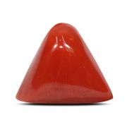 Natural Red Coral (Munga) Triangular Cts 7.67 Ratti 8.43