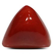 Natural Red Coral (Munga) Triangular Cts 11.01 Ratti 12.11