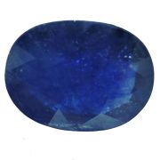 Blue Sapphire (Neelam) Thailand Gemstones Cts. 5.66 Ratti 6.22