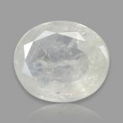 Natural White Sapphire (Safed Pukhraj) Srilanka  Cts 5.79 Ratti 6.37