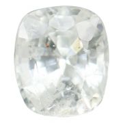Natural White Sapphire (Safed Pukhraj) Burma Cts 2.39 Ratti 2.63