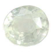 Natural White Sapphire (Safed Pukhraj) Srilanka Ceylonese Cts 4.98 Ratti 5.48
