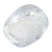 Natural White Sapphire (Safed Pukhraj) Srilanka Ceylonese Cts 8.46 Ratti 9.31