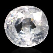 Natural White Zircon (Real Zarkan) Cts 6.59 Ratti 7.25